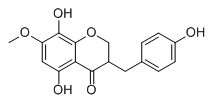 5,8-Dihydroxy-3-(4-hydroxybenzyl)-7-methoxy-2,3-dihydro-4H-chrome n-4-one